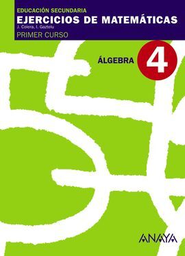 EJERCICIOS DE MATEMÁTICAS 4. ÁLGEBRA - 1º ESO