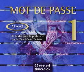 MOT DE PASSE 1 - LIVRE DE PROFESSEUR + CD AUDIO