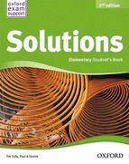 SOLUTIONS ELEMENTARY - STUDENT'S BOOK