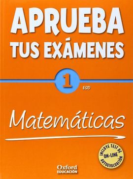 APRUEBA MATEMÁTICAS - 1º ESO (CUADERNO DE TRABAJO - PACK TEST)