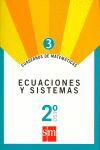 CUADERNO DE MATEMÁTICAS 3. - 2º ESO