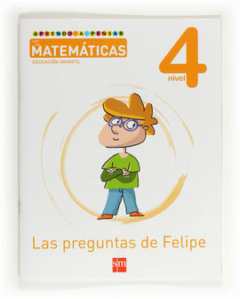 CUADERNO APRENDO A PENSAR CON LAS MATEMÁTICAS 4 - 4 AÑOS (2012)