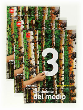 CONECTA 2.0 - CONOCIMIENTO DEL MEDIO - 3Âº ED. PRIM. - TRIMESTRES - CANTABRIA (2012)