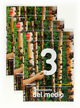 CONECTA 2.0 - CONOCIMIENTO DEL MEDIO - 3Âº ED. PRIM. - TRIMESTRES - CASTILLA LA MANCHA (2012)