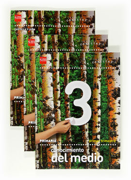 CONECTA 2.0 - CONOCIMIENTO DEL MEDIO - 3Âº ED. PRIM. - TRIMESTRES - CASTILLA Y LEÃN (2012)