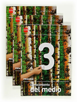 CONECTA 2.0 - CONOCIMIENTO DEL MEDIO - 3Âº ED. PRIM. - TRIMESTRES - NAVARRA (2012)