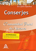 CONSERJES - COMUNIDAD FORAL DE NAVARRA - TEMARIO Y TEST DE LA PARTE ESPECIFICA