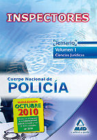 CUERPO NACIONAL DE POLICIA INSPECTORES VOLUMEN 1