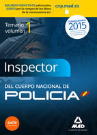 INSPECTORES CUERPO NACIONAL POLICIA VOL 1 CIENCIAS JURIDICAS
