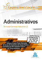TEMARIO II ADMINISTRATIVOS CORPORACIONES LOCALES