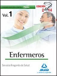 ENFERMEROS DEL SERV. ARAGONÉS DE SALUD. TEMARIO COMÚN VOLUMEN I
