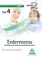 ENFERMEROS DEL SERV. ARAGONES DE SALUD. TEMARIO ESPECIFICO VOL. IV