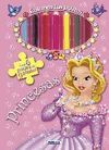 COLOREA TUS PUZLES. PRINCESAS