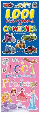 1001 PEGATINAS (2 TITULOS)