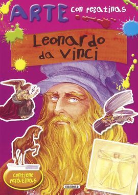 ARTE CON PEGATINAS. LEONARDO DA VINCI
