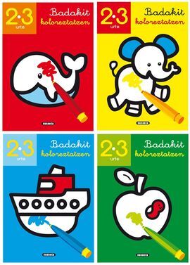 BADAKIT KOLOREZTATZEN (4 TITULU)