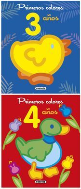 PRIMEROS COLORES  3 AÑOS Y PRIMEROS COLORES 4 AÑOS
