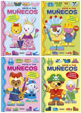 VISTE A TUS MUÑECOS (4 TITULOS)