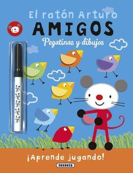 EL RATÓN ARTURO. AMIGOS, PEGATINAS Y DIBUJOS