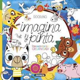 DOODLING IMAGINA Y PINTA