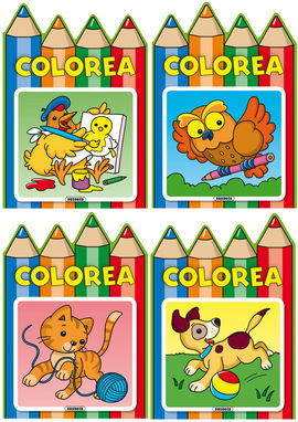 COLOREA (4 TÍTULOS)