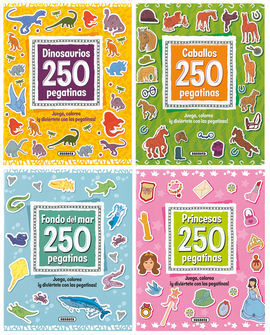 250 PEGATINAS (4 TIT.)