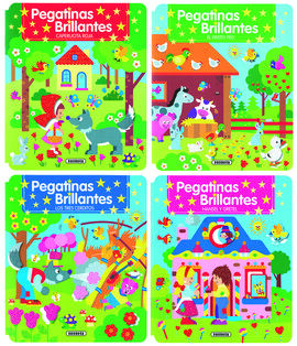 PEGATINAS BRILLANTES 4 TIT.