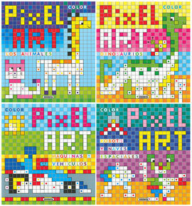 PIXEL ART COLOR (4 TÍTULOS)