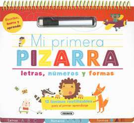 MI PRIMERA PIZARRA DE LETRAS, NÚMEROS Y FORMAS