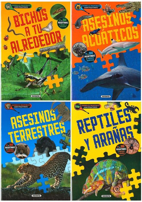 ANIMALES INCREIBLES 4 TIT.