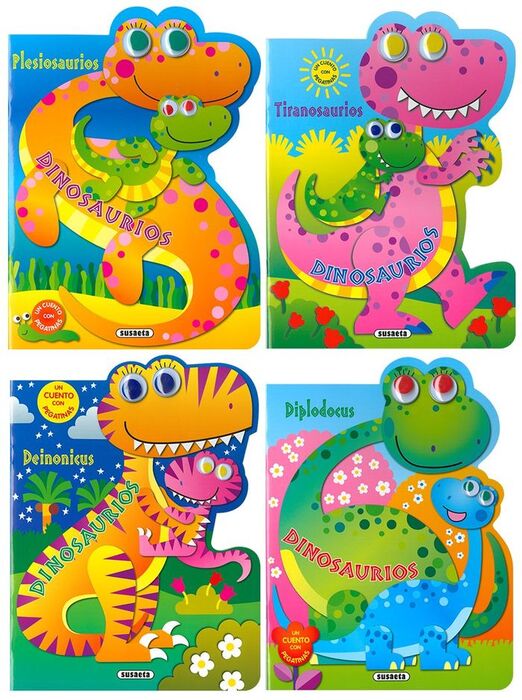 MIS DINOSAURIOS C/PEGAT. 4 TIT