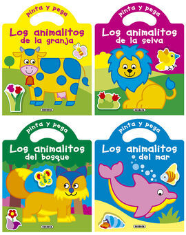 PINTA Y PEGA LOS ANIMALITOS 4