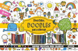 DIVERTIDOS DOODLES P/COLOREAR