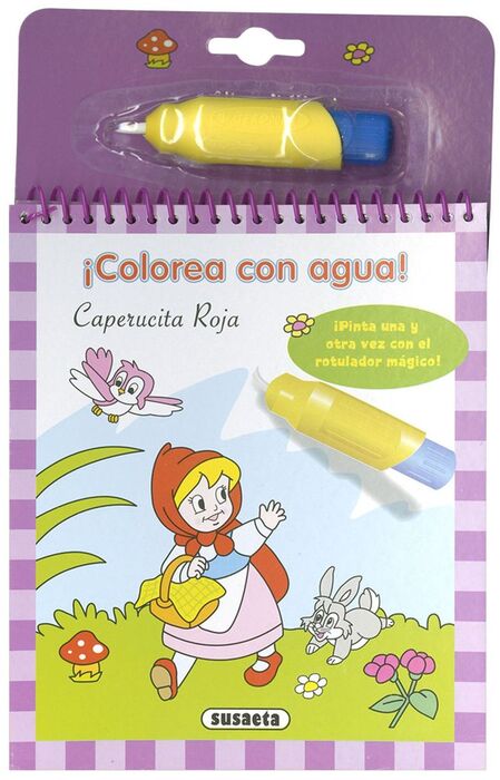 CAPERUCITA ROJA   (COLOREA CON