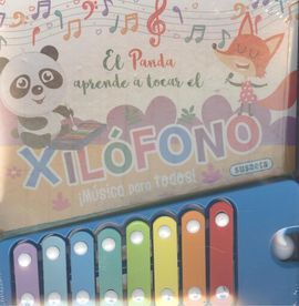 PANDA APRENDE A TOCAR XILÓFONO