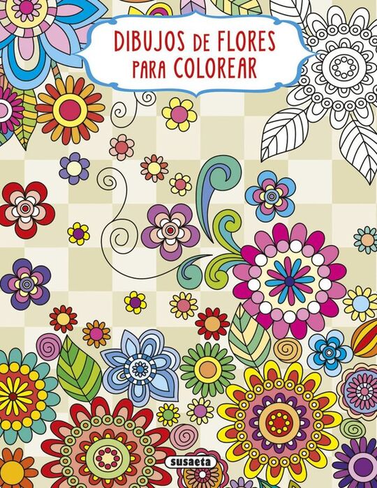 DIBUJOS DE FLORES PARA COLOREAR - 1