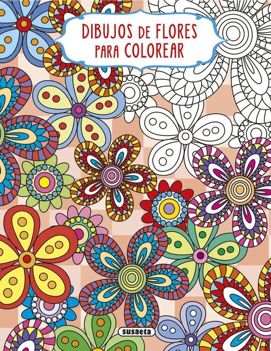 DIBUJOS DE FLORES PARA COLOREAR - 3