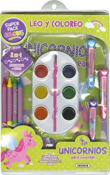 LEO Y COLOREO : UNICORNIOS