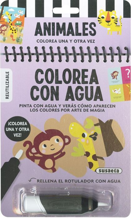 ANIMALES  (COLOREA Y SORPRENDE