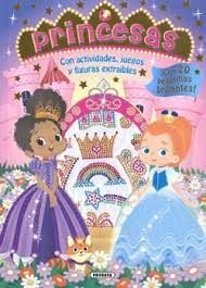 PRINCESAS (CON 100 PEGATINAS)