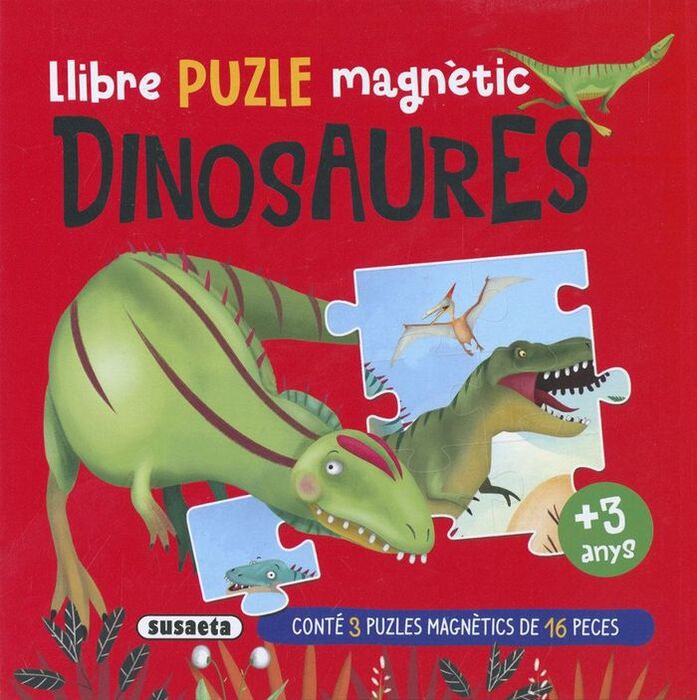 DINOSAURES (LLIBRE PUZLE MAGNETIC )