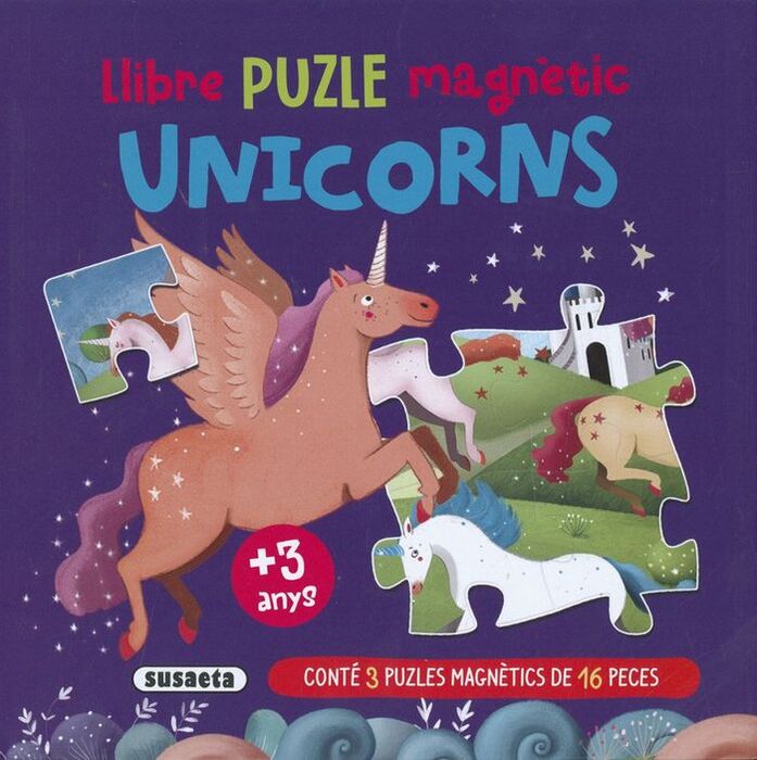 UNICORNS (LLIBRE PUZLE MAGNETIC)