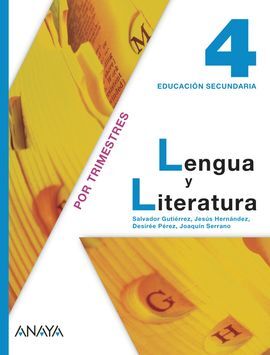 LENGUA Y LITERATURA - 4º ESO - TRIMESTRAL