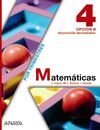 MATEMATICAS 4. OPCION B - 4º ESO