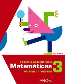 EN LÍNEA - MATEMATICAS - 3º ED. PRIM. - TRIMESTRAL