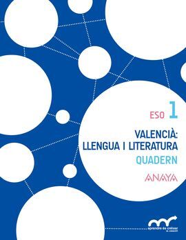 QUADERN DE VALENCIÀ-  LLENGUA I LITERATURA - 1º ESO