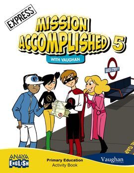 MISSION ACCOMPLISHED 5 - EXPRESS - ACTIVITY BOOK