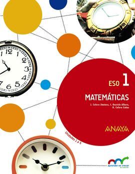 MATEMÁTICAS - 1º ESO - 3 TOMOS