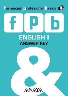 ENGLISH I. ANSWER KEY.