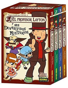 PACK EL PROFESOR LAYTON Y SUS DIVERTIDOS MISTERIOS